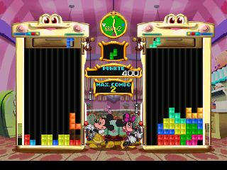 Magical Tetris Challenge (Germany) In game screenshot